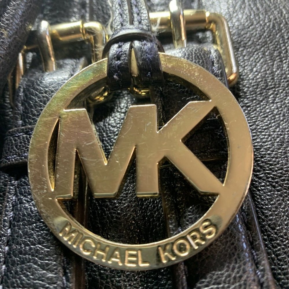 Authentic Michael Kors McGraw Slim Satchel w/ Matching Wallet - Picture 8 of 11
